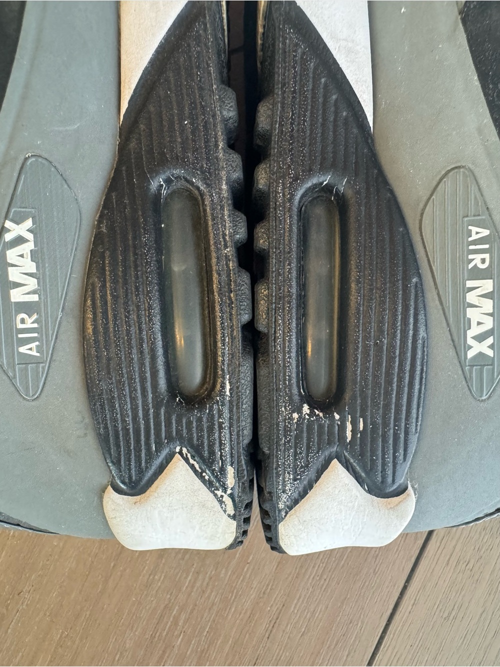 Nike Men’s Air Max Golf Shoes - Grey, Black, & White - Picture 6 of 13